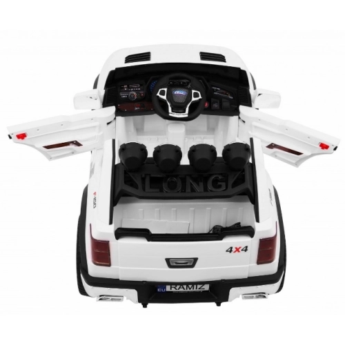 Auto na akumulator  JEEP LONG RANGER   Biały  BBH-1388